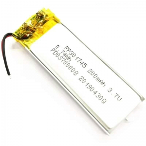 Batterie lithium polymère 3.7v 200mah