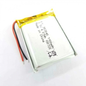 Batterie rechargeable au lithium rechargeable personnalisable 1100mAh pour appareil électronique rechargeable lipo batterie prix usine