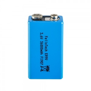 9v 1200mah lithium primaire lisocl2 batterie er9v