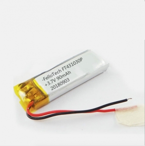 Batterie de lecteur bluetooth ft431030p de polymère de 3,7v lihtium
