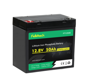 ft1250e 12v 50ah lifepo4 batterie pack remplacement batterie au plomb