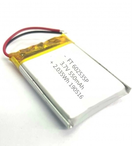 ft602535p batterie rechargeable au lithium ionique rechargeable 3.7v 500 mah