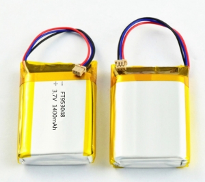 Batteries li-polymère 3,7v 1400mah ft953048p