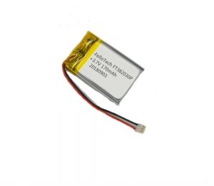 Batterie de lecteur bluetooth ftv312030p de polymère de 3,7v lihtium