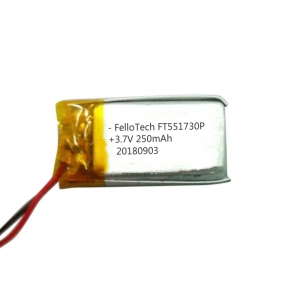 Batterie au lithium polymère ft603030p de meilleure qualité 3.7v 480mah de vente entière