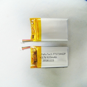 Batterie lithium polymère 3.7v 820mah ft573442p