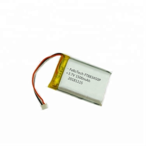 Batteries li-polymère 3.7v 1500 mah ft883450p