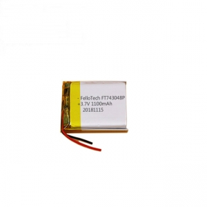 Batterie lithium polymère 3.7v 1100mah ft743048p