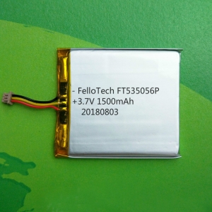 Batteries ft535056p de Li-polymère de 3.7v 1500mah avec ul certificaate
