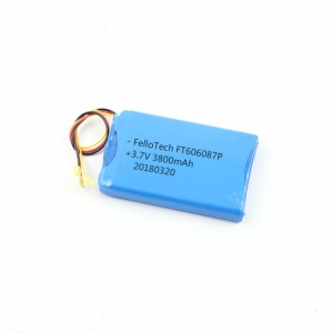 Batterie lithium polymère 3.7v 3800mah ft606087p