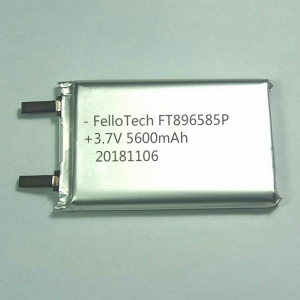 3.7v 5600mah batteries li-polymère ft896585p