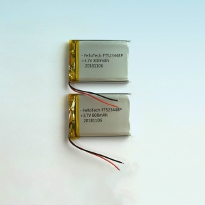 Batterie lithium polymère 3.7v 800 mah ft523448p