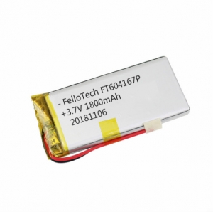 Batterie lithium polymère 3.7v 1800mah ft604167p
