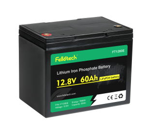 ft1260e 12v 60ah lifepo4 batterie pack remplacement batterie au plomb