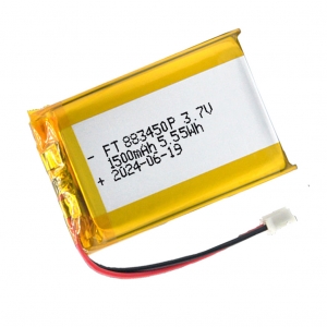 Batteries li-polymère 3.7v 1500 mah ft883450p