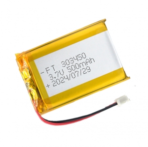 Batterie lithium polymère 3.7v 500mah ft303450p
