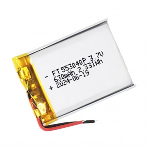 Batterie lithium polymère 3.7v 630mah ft553040p