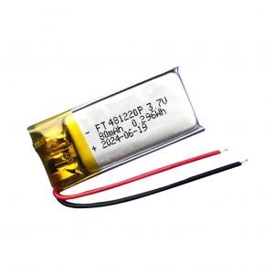 Batterie lithium polymère 3.7v 80 mah ft481220p