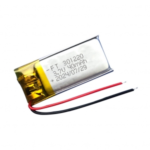 3.7V 40mah bluetooth écouteur lipo piles ft301220p