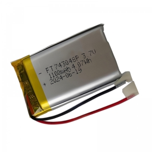 Batterie lithium polymère 3.7v 1100mah ft743048p