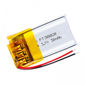 petite batterie lithium polymère 301020