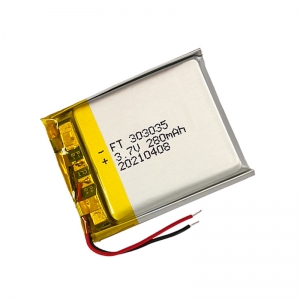 Batterie ft303035p li-polymère de 3.7v 280mah