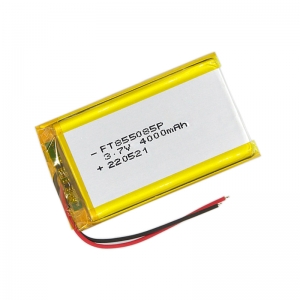 Batterie ft855085p de polymère de lithium de 3.7v avec le certificat ul