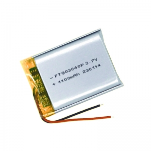 Batterie rechargeable au lithium rechargeable personnalisable 1100mAh pour appareil électronique rechargeable lipo batterie prix usine