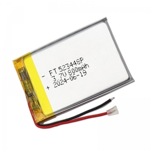 Batterie lithium polymère 3.7v 800 mah ft523448p